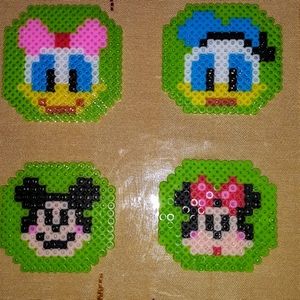 Mickey Mouse Cup Coaster Set